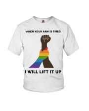 When Your Arm Is Tired I Will Lift It Up Youth T-Shirt tile