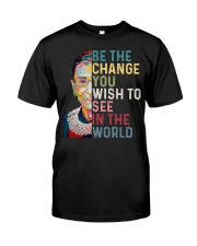 RBG Be The Change You Wish To See In The World Premium Fit Mens Tee tile