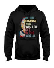 RBG Be The Change You Wish To See In The World Hooded Sweatshirt tile