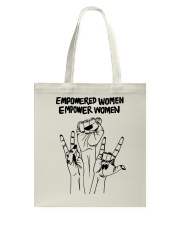 Empowered women Tote Bag tile