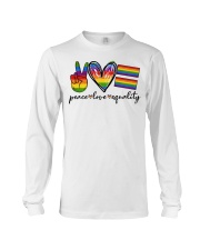 Peace Love Equality Long Sleeve Tee tile