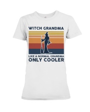 Witch Grandma - Like A Normal Grandma Only Cooler Premium Fit Ladies Tee tile