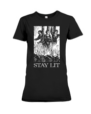 Stay Lit Premium Fit Ladies Tee tile