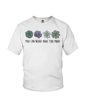 You can never have too many succulents Youth T-Shirt tile