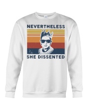 RBG Nevertheless She Dissented Crewneck Sweatshirt tile