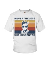 RBG Nevertheless She Dissented Youth T-Shirt tile