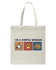 I'm A Simple Woman - Reading Retro Tote Bag tile