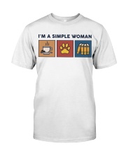 I'm A Simple Woman - Reading Retro Premium Fit Mens Tee tile