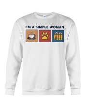 I'm A Simple Woman - Reading Retro Crewneck Sweatshirt tile