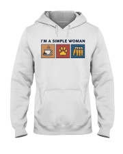 I'm A Simple Woman - Reading Retro Hooded Sweatshirt tile