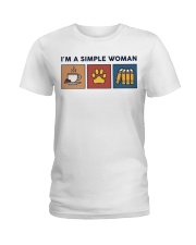 I'm A Simple Woman - Reading Retro Ladies T-Shirt tile