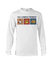 I'm A Simple Woman - Reading Retro Long Sleeve Tee tile
