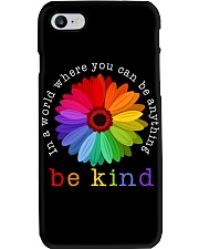 In A World Where You Can Be Anything - Be Kind Phone Case tile
