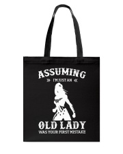 WW - Assuming I'm Just An Old Lady Tote Bag tile