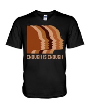 Enough Is Enough V-Neck T-Shirt tile