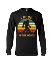 I Poop In The Woods Long Sleeve Tee tile