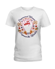 Empowered Women Empower The World Ladies T-Shirt tile