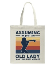 Assuming I'm Just An Old Lady - Boxing Tote Bag tile