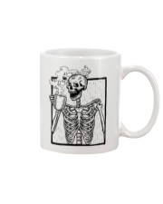 Skeleton Drinking Coffee Mug tile
