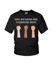 Girls Just Wanna Have Fundamental Rights Youth T-Shirt tile