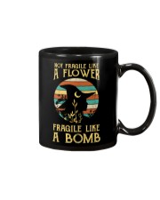 Not Fragile Like A Flower Fragile Like A Bomb Mug tile