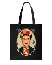 Frida Kahlo Sugar Skull Tote Bag thumbnail