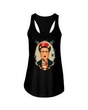 Frida Kahlo Sugar Skull Ladies Flowy Tank thumbnail