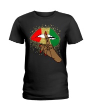 No Justice No Peace Juneteenth Ladies T-Shirt tile