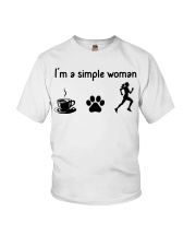 I'm A Simple Woman - Running Youth T-Shirt tile