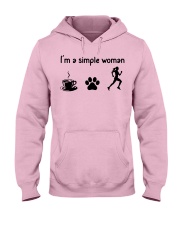 I'm A Simple Woman - Running Hooded Sweatshirt front