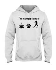 I'm A Simple Woman - Running Hooded Sweatshirt tile