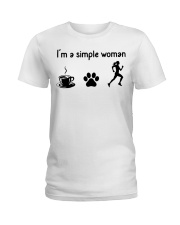 I'm A Simple Woman - Running Ladies T-Shirt tile