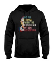 Do All Things With The Confidence Of RBG Hooded Sweatshirt tile