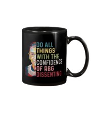 Do All Things With The Confidence Of RBG Mug tile