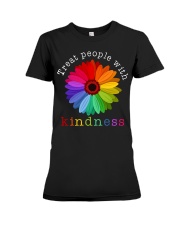 Treat People With Kindness Premium Fit Ladies Tee tile