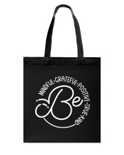 Be Mindful Grateful Tote Bag tile