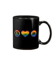 Peace Love Equality Mug tile