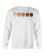 Black Lives Matter Fists Crewneck Sweatshirt tile