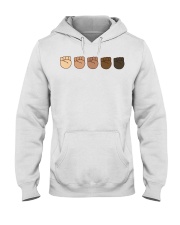 Black Lives Matter Fists Hooded Sweatshirt tile