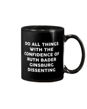 Do All Things With The Confidence Of RBG Mug tile