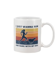 I Just Wanna Run And Hang With My Dog Mug tile