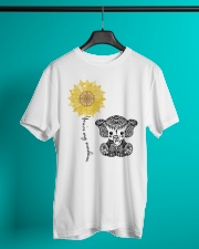 Mandala Elephant You Are My Sunshine Classic T-Shirt lifestyle-mens-crewneck-front-3