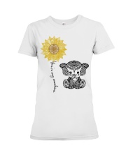 Mandala Elephant You Are My Sunshine Premium Fit Ladies Tee tile