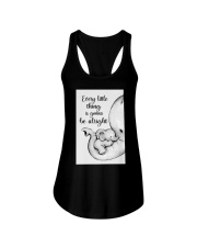 Elephant Mother And Baby - Be Alright Ladies Flowy Tank thumbnail