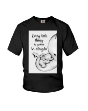 Elephant Mother And Baby - Be Alright Youth T-Shirt thumbnail