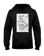 Elephant Mother And Baby - Be Alright Hooded Sweatshirt thumbnail