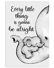 Elephant Mother And Baby - Be Alright 11x17 Poster front
