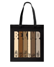 Be Kind ASL Tote Bag tile