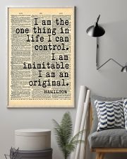 Hamilton I Am The One Thing In Life I Can Control 11x17 Poster lifestyle-poster-1