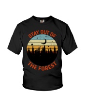 Stay Out Of The Forest Youth T-Shirt tile